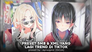 PRESET 5MB & XML ✨ | DJ YOUR LIFE IS ALWAYS ANGRY WHICH IS VIRAL ON TIKTOK ⚡ | PRESET BY : AYNXZPRST