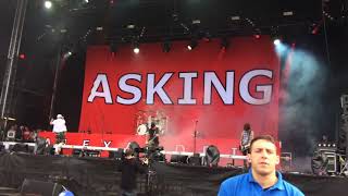 Asking Alexandria - where did it go + alone in a room live download festival 2018