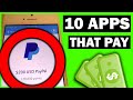 10 APPS That PAY YOU PayPal Money (2020) - YouTube