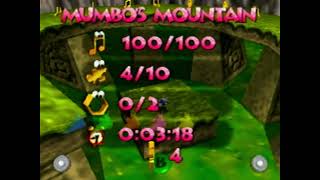 Banjo-Kazooie Glitch - Jiggy Counter Overlap