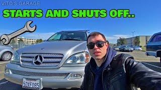 Mercedes ML350 Starts, Runs & Shuts Off. Intermittent. W163 W164 W166 ML320 ML55 AMG ML270 CDI ML430