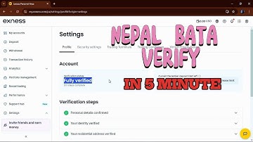 How to verify exness account address from NEPAL || No need Bank Statement #forex #exness