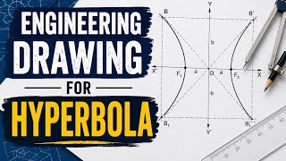 Engineering Drawing for Hyperbola