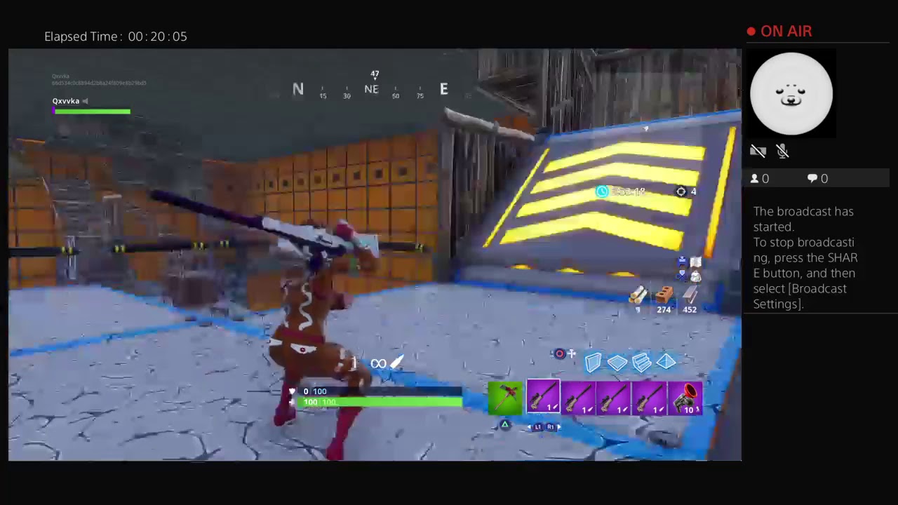 Qxvvka's Live PS4 Broadcast