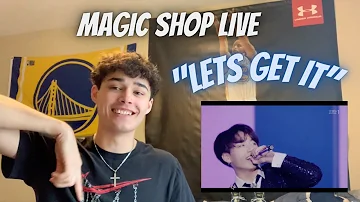 BETTER LIVE!! BTS - Magic Shop Live Performance REACTION!!