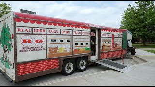 Supporting People in Food Deserts with a Mobile Grocery Store