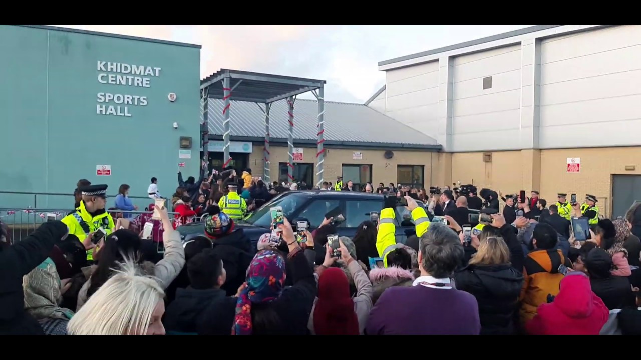 Prince William and Kate Middleton visit Bradford