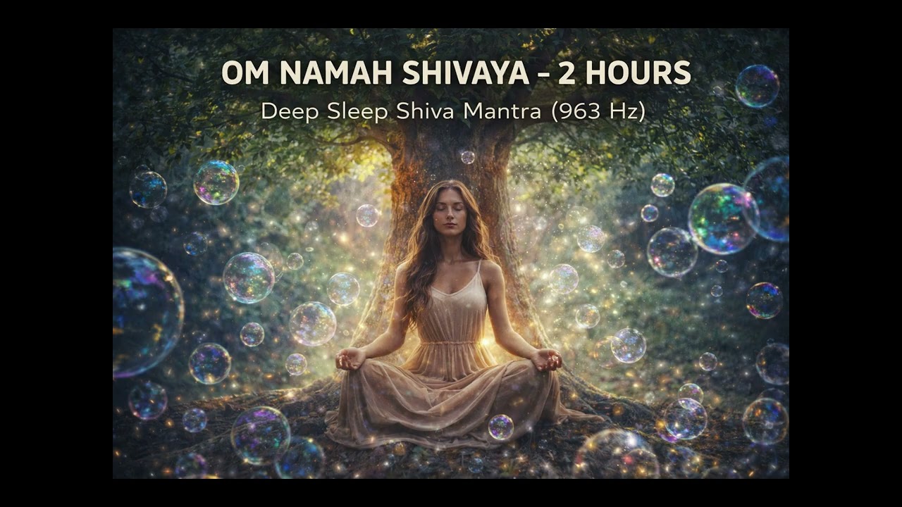 Om Namah Shivaya — 2 Hours   Deep Sleep Shiva Mantra