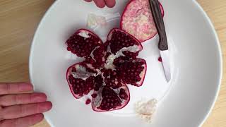 How To Open A Pomegranate Without Making A Mess