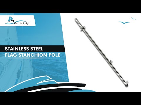 MARINE CITY Stainless-Steel Slide Mount Removable Fishing Rod