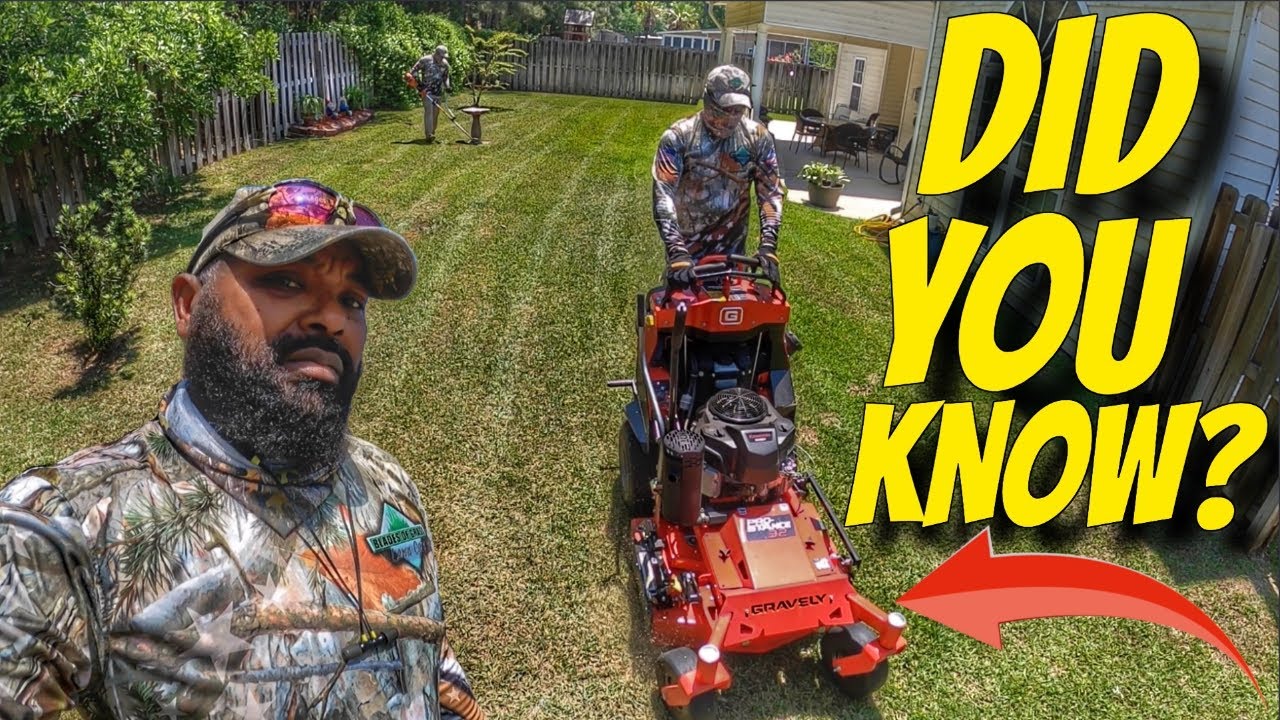 NO MORE RESIDENTIAL CUSTOMERS (Gravely Pro Stance 32 tip)