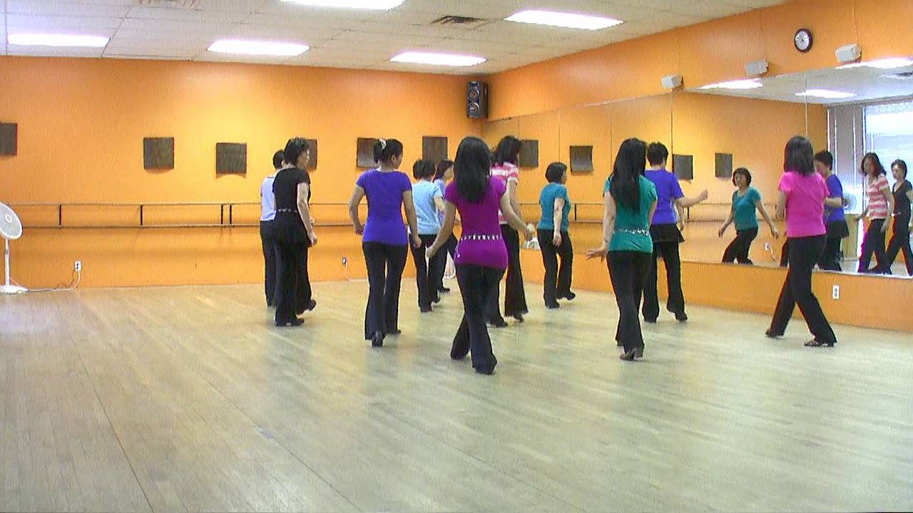 Highway Line Dance (Dance & Teach in English & 中文) YouTube
