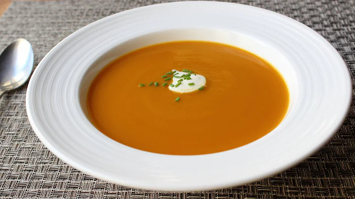 Zuppa di Zucca Arrosto - Ricetta Facile di Zuppa di Zucca Butternut