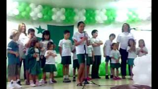 Gelernantoj de la Lernejo Chico Xavier