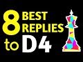 Best Chess Openings Against D4 | Black Strategy, Moves, Ideas, Tips, Tricks & Tactics to Win Games