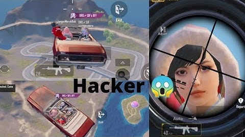 Hacker in cheer park😤 || PUBG MOBILE