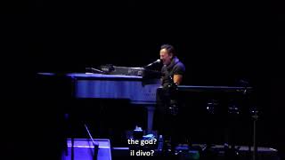 Bruce Springsteen - For You (Live 2016, Piano Solo) Lyrics/Subita
