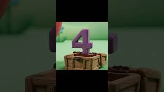 Learn the Number 4 with Barnaby! 🔴 #shorts #kidslearning #numbers