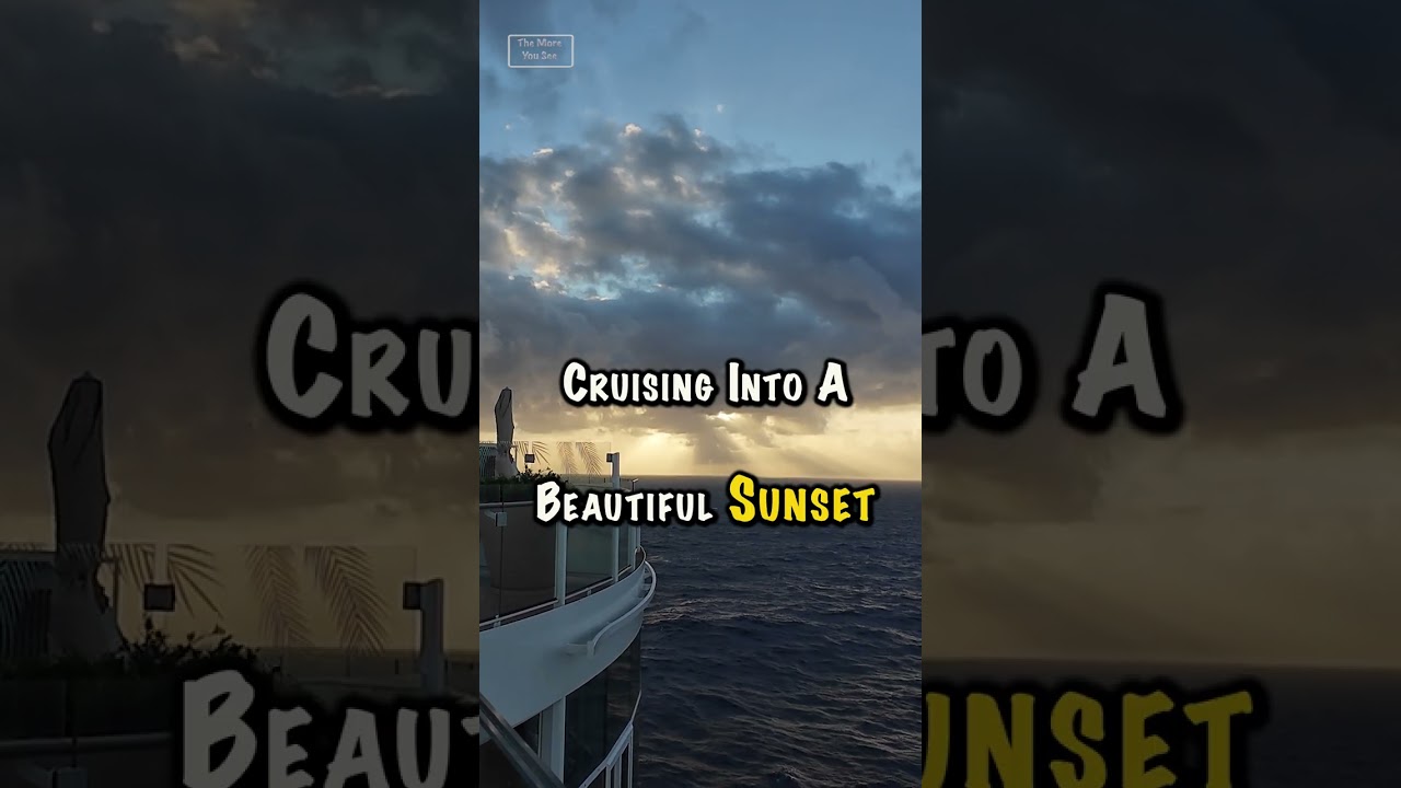 Experience An Evening Cruise #cruise #vacation  #calmingwaves