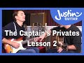 The Captain's Privates: Lesson 2. Lee's 1 on 1 lessons with Justin