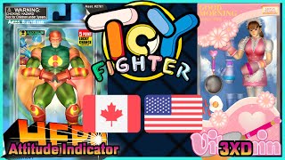 Toy Fighter || Attitude Indicator 🇨🇦 VS 🇺🇸 3XD || FLYCAST FIGHTCADE 2