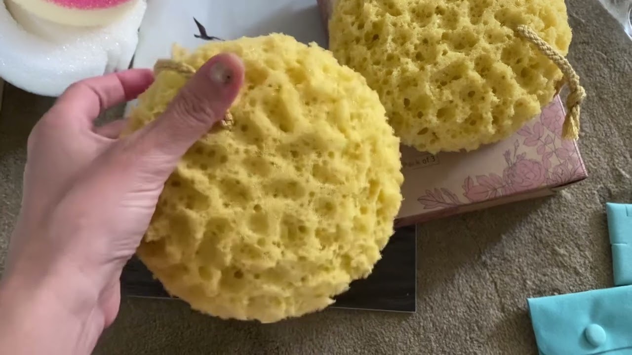 Honest Review Round Loofa Body Scrub