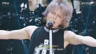 L'Arc~en~Ciel - Mirai | L'Arc~en~Ciel 30th L'Anniversary Live | Subtitle Indonesia