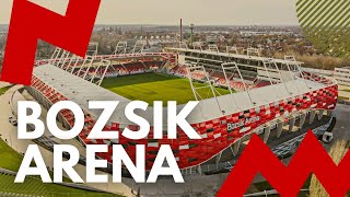 KECIL-KECIL MERONA!!! Bozsik Arena, Stadion Baru Klub Hungaria