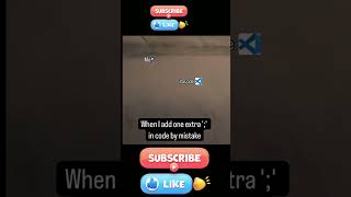 When You Add One Extra Semicolon  #debugging #python #coding