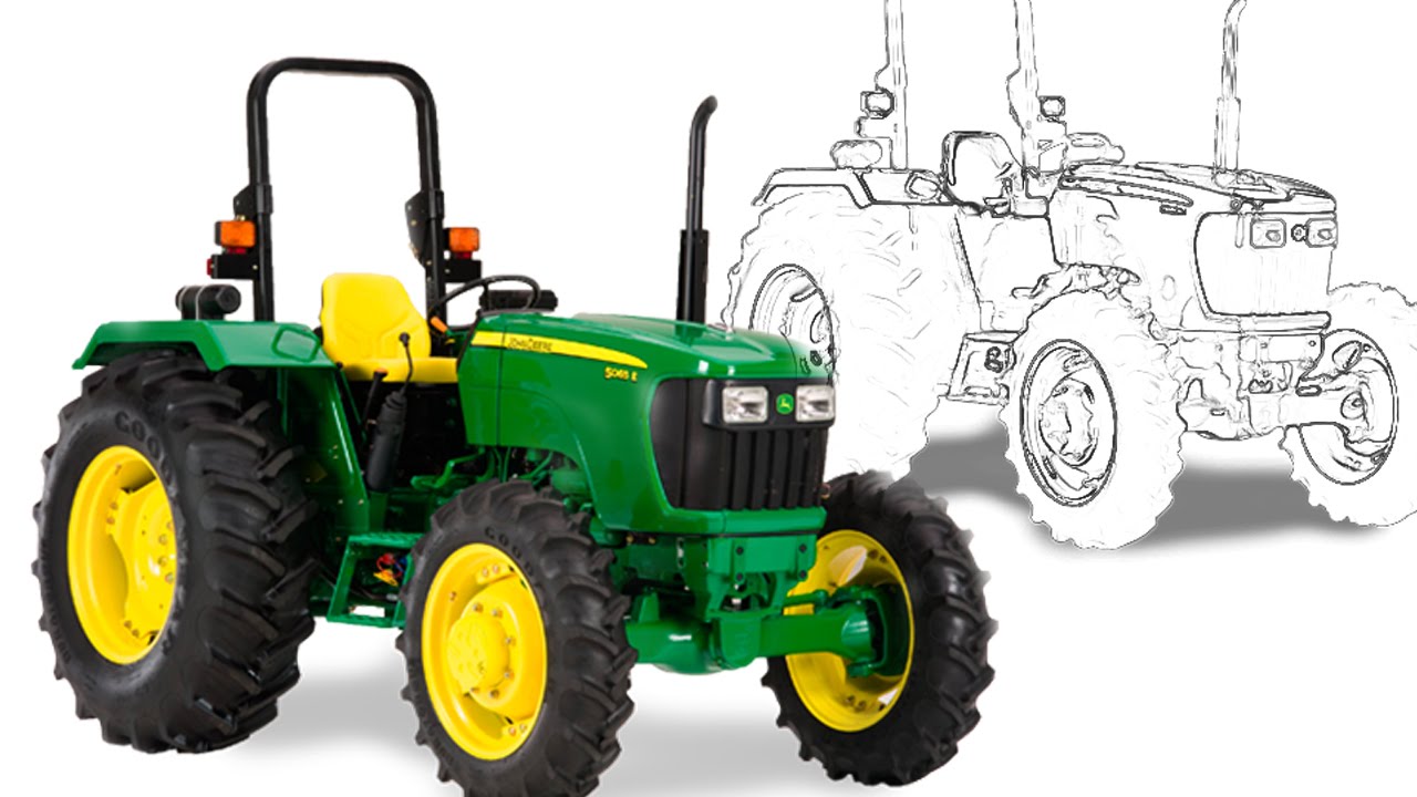 Tractor #animation for #kids and #children || Children nursery rhymes