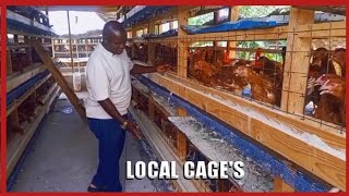 Local Cages - Dar es salaam || Ufugaji wa kuku 2000 Bunju. UFUGA KISASA KWENYE ENEO DOGO