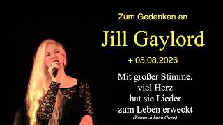 Zum Gedenken an Jill Gaylord (  05.08.2026) - Mondnacht - Eichendorf -Rainer Johann Gross (GLOTTEFF)