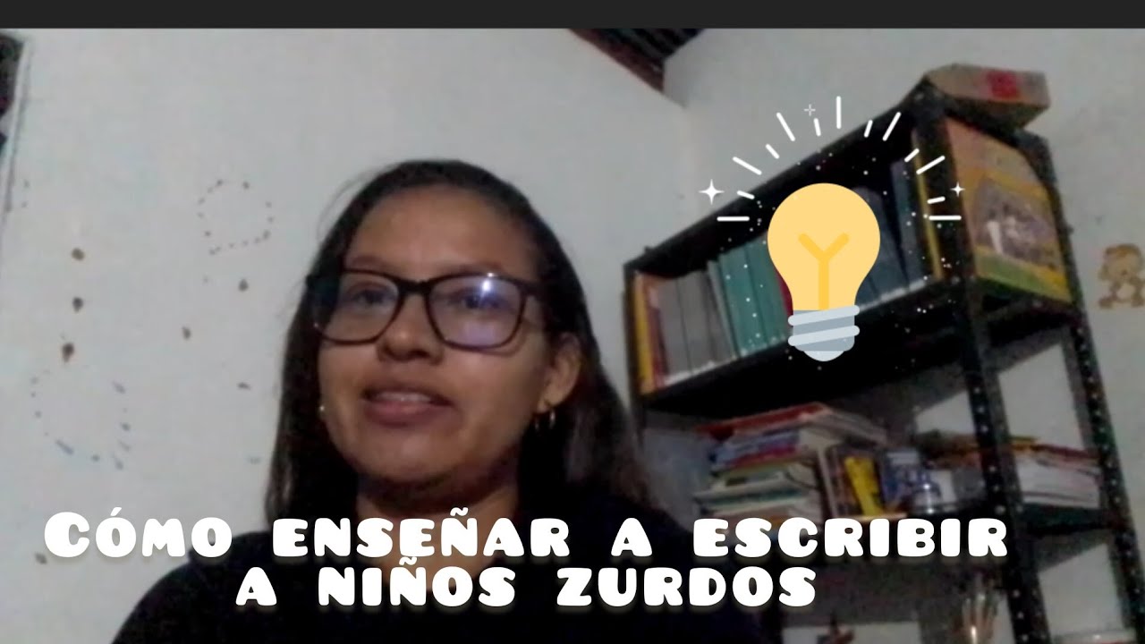 Cómo enseñar a escribir a niños zurdos ✏️ | @misslore1410 🌷