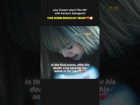 This Scene Is Really Tearing Me Apart Lisa Dream Mv Is Out Now Lisadream Mv Shortfilm