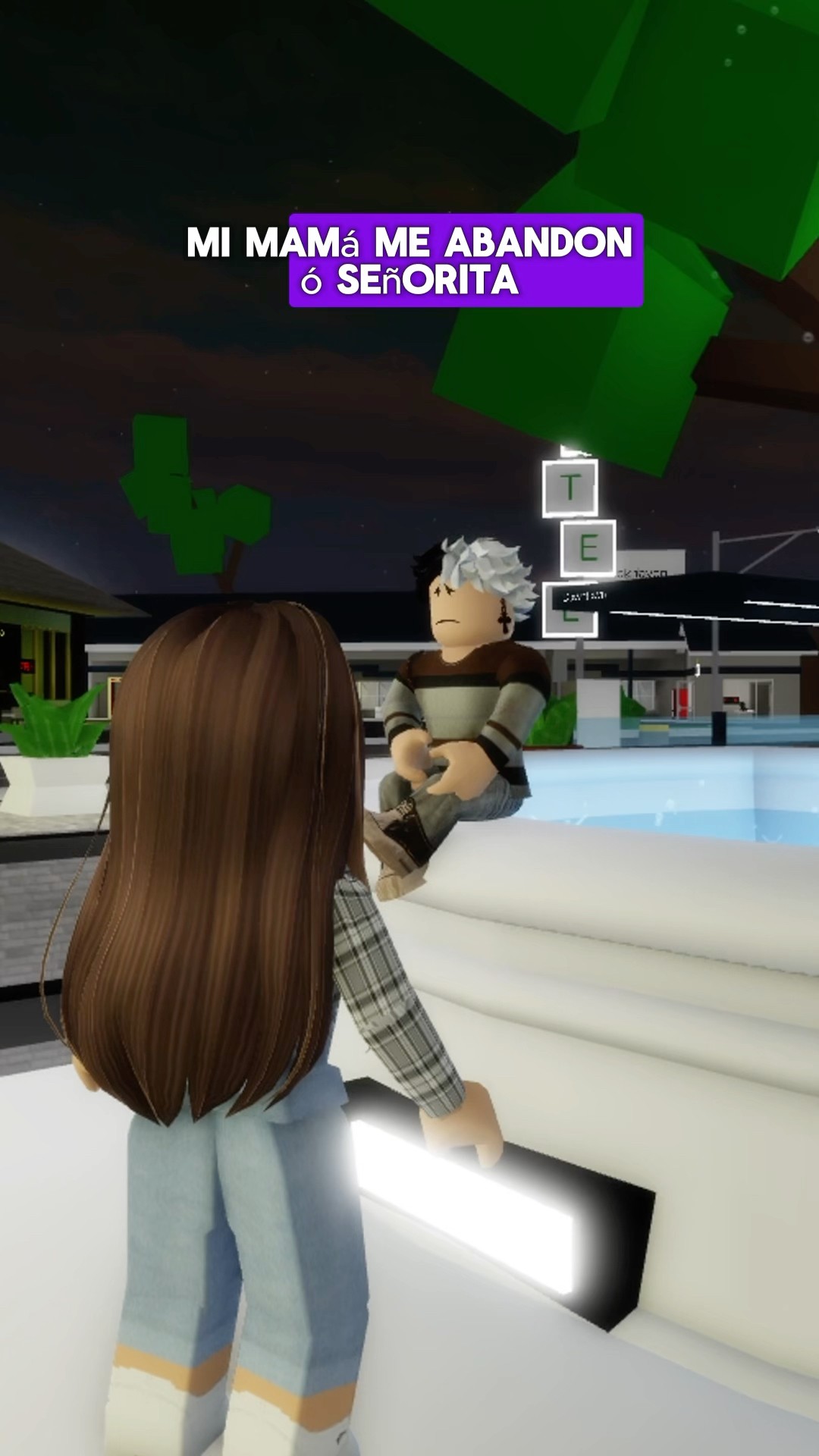 MAMÁ POR FAVOR VUELVE? #roblox #brookhaven #shorts #historiasderoblox #roleplay