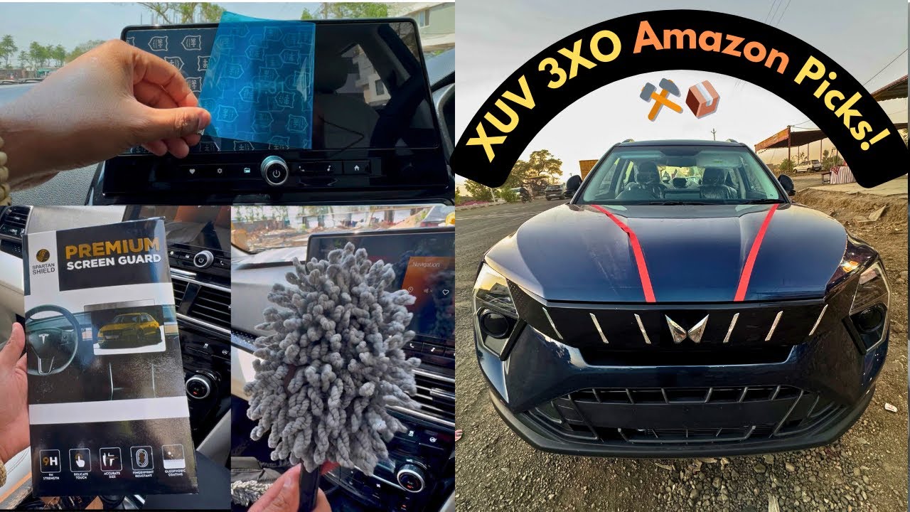 Essential Car Accessories for my Mahindra XUV 3XO | Top Amazon Picks You Need!