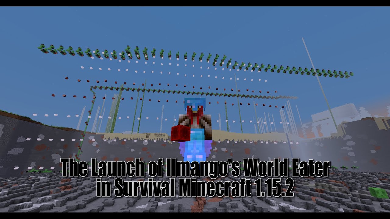 Let's Launch Ilmango's World Eater Episode 1 (1.15.2 Paper Server)