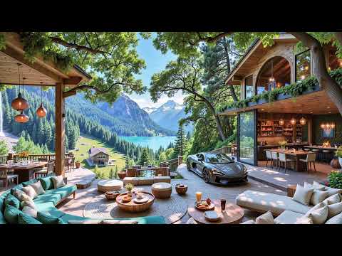 Morning Jazz In Refreshing Forest Atmosphere | Calm Morning Jazz With Nature Vibes To Start New Day