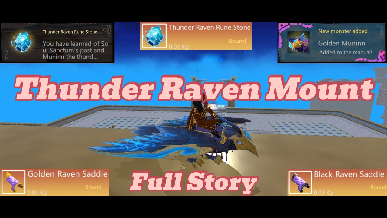 Utopia origin Blue Raven Mount The thunder Raven (Full Story) All