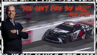 'You can't ride the wall!': Kyle Petty sounds off on Christopher Bell's last lap at Martinsville