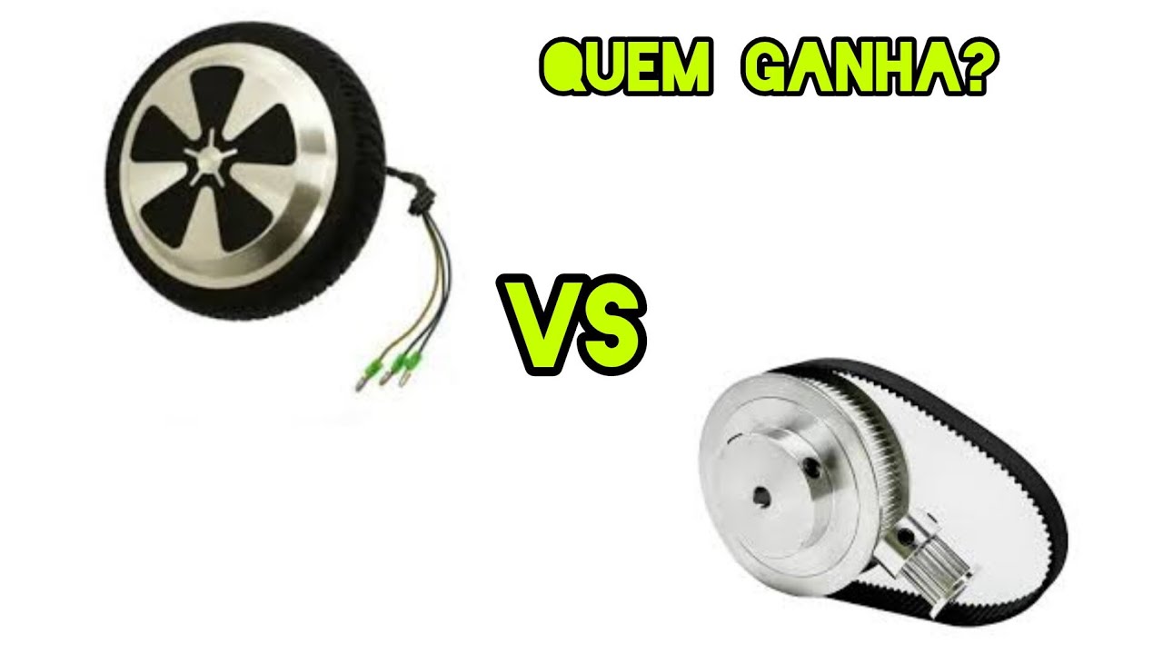 Qual vale mais a pena montar, FFB com polía e correio ou motor de hoverboard?