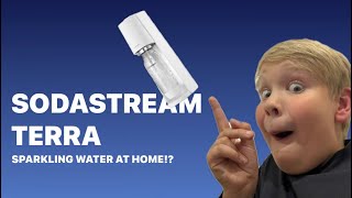 SPARKLING WATER AT HOME!? SODASTREAM TERRA REVIEW🚰