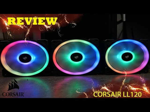 Corsair LL120 RGB - 120MM PWM - Ventilateur Boîtier Corsair sur