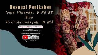 RAJAWALI MUSIK PALEMBANG || Acara Siang Resepsi || Irma Vinanda, S.Pd.SD & Arif Heriansyah, A.Md