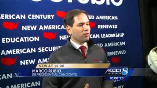 Marco Reacts To DMR's Endorsement With CBS Des Moines | Marco Rubio for President
