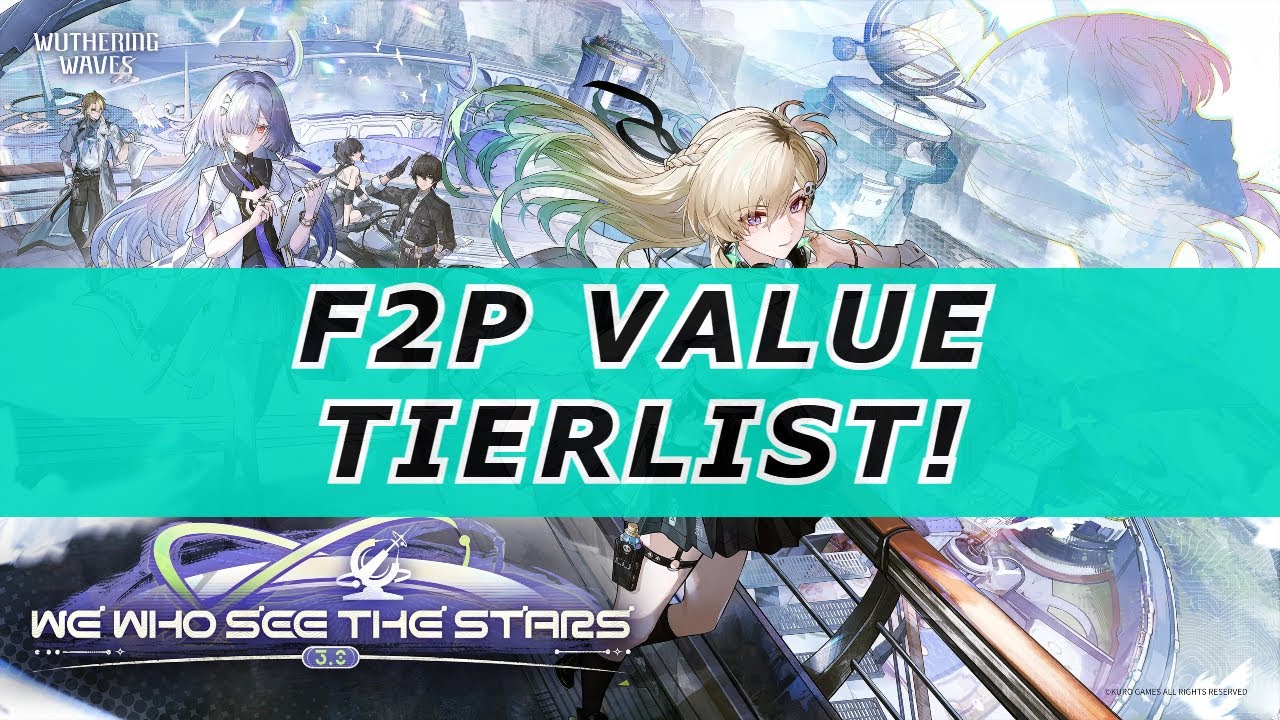 I Ranked Every WuWa Character by F2P Account Value