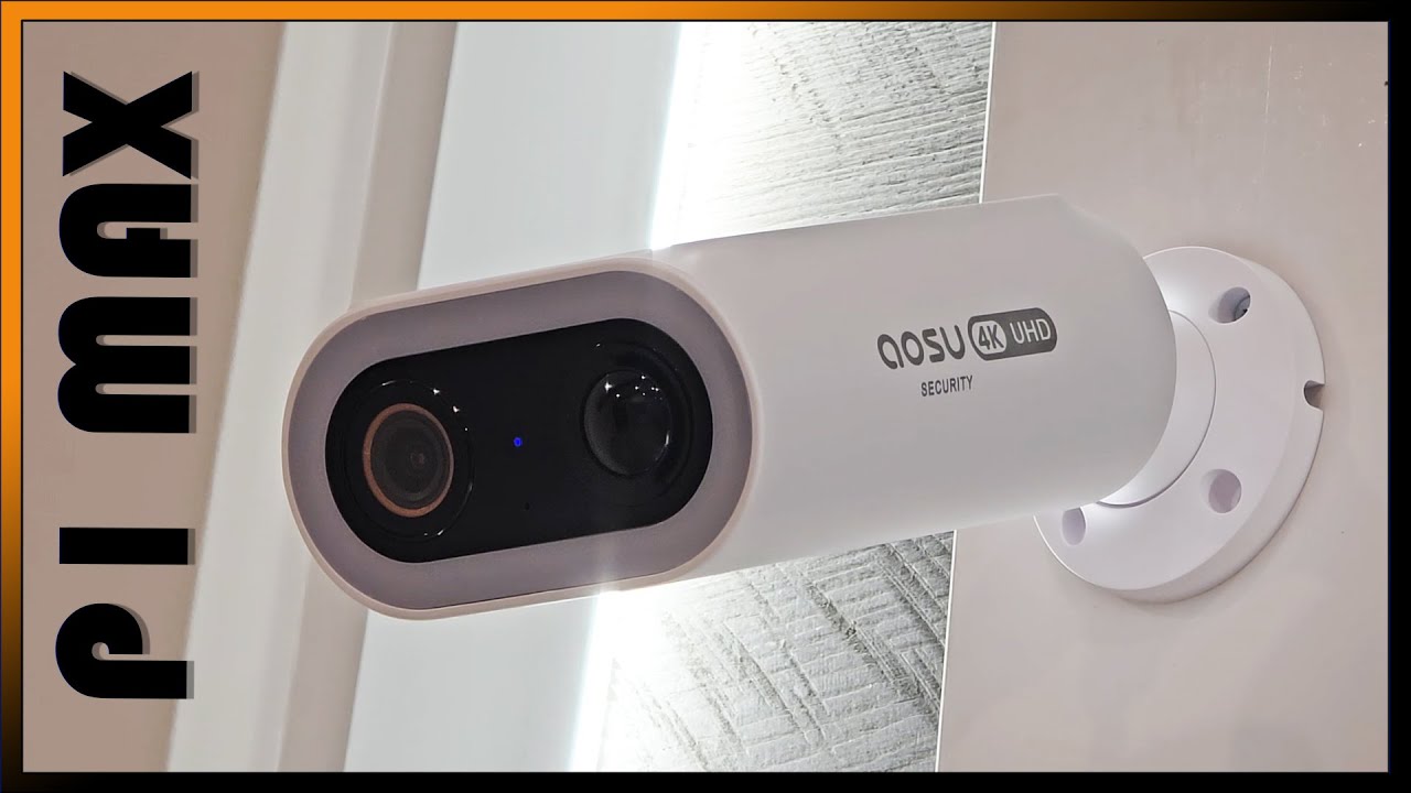 aosu SolarCam P1 Max 4K Security Camera Unboxing & Review - YouTube