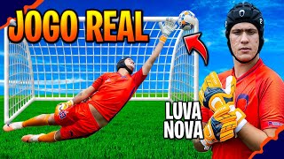 PRIMEIRA VEZ USANDO A LUVA DE GOLEIRO CAPAÇA NO SOCIETY!