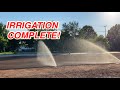 Irrigation System START UP and TROUBLES!