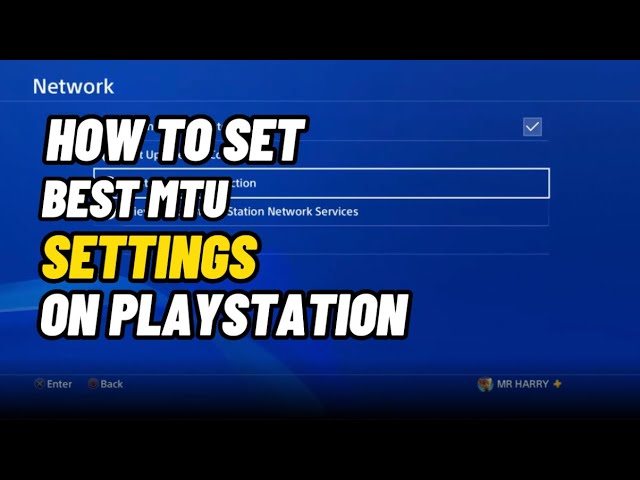 Vask vinduer røgelse modtage Best MTU Settings On PS4 PlayStation New Network Easy Method - YouTube
